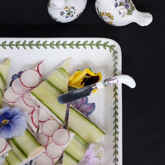 Portmeirion Botanic Garden Square Handled Dessert Dish